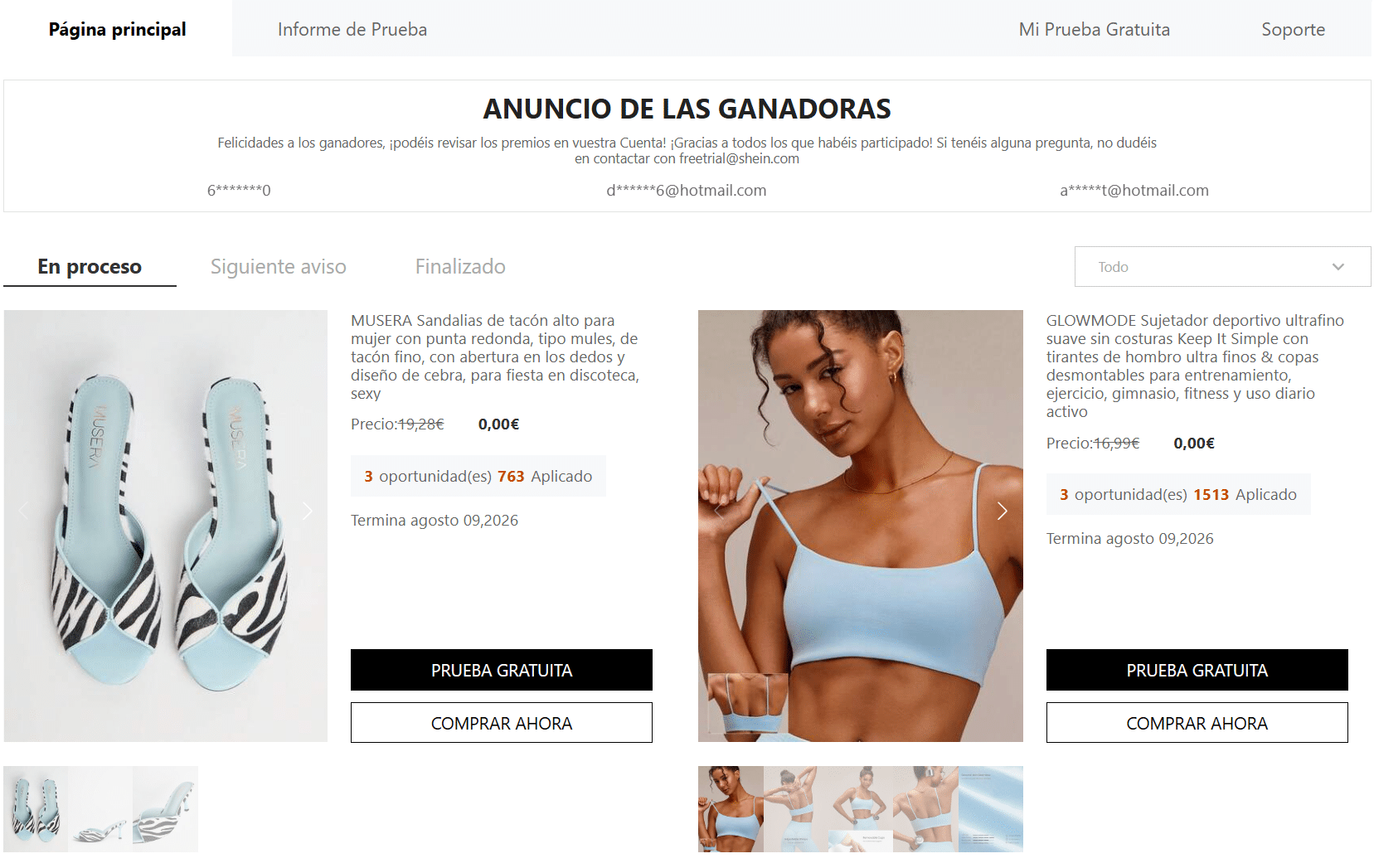 Introducción: aspectos que conviene comprobar antes de solicitar una prueba de Shein Shein reúne en su plataforma una amplia selección de moda, accesorios, artículos de belleza, productos para el hogar y diferentes artículos pensados para las necesidades del día a día. Además de comprar productos de forma habitual, algunos usuarios pueden encontrar oportunidades relacionadas con el Programa de Pruebas de Productos de Shein. Estas iniciativas permiten que determinados participantes reciban artículos seleccionados, los utilicen y posteriormente compartan su experiencia mediante una valoración. Si una solicitud resulta seleccionada, el participante puede recibir el artículo correspondiente sin tener que pagar el precio habitual que aparece en su ficha de producto. La participación suele estar vinculada a la presentación de una reseña después de utilizar el artículo. En ella pueden comentarse cuestiones como el aspecto, la talla, la comodidad, los materiales, los acabados, la calidad y el comportamiento del producto durante su uso. No es necesario asumir que únicamente los influencers o los creadores profesionales de contenido pueden acceder a este tipo de oportunidades. Del mismo modo, contar con una comunidad muy grande en redes sociales no significa necesariamente que sea el elemento determinante para participar en una prueba. Para mantener el perfil preparado puede resultar más importante disponer de una cuenta activa, conservar los datos actualizados, respetar las condiciones indicadas para cada producto y escribir valoraciones propias basadas en experiencias reales. A continuación encontrarás una explicación sobre el funcionamiento de estas pruebas, la forma de localizar artículos disponibles, los pasos habituales para solicitar una participación, las características de una buena reseña y algunas recomendaciones para mantener tu cuenta preparada para futuras oportunidades. 1. Qué aporta una experiencia de producto realizada por un usuario El Programa de Pruebas de Productos de Shein puede permitir que determinados compradores conozcan un artículo mediante su utilización directa y posteriormente expliquen qué han observado durante la experiencia. Este tipo de contenido puede complementar las valoraciones habituales de una tienda online porque incorpora información obtenida después de recibir físicamente el producto y utilizarlo en situaciones cotidianas. Una experiencia real puede ayudar a comprobar si el artículo corresponde con la presentación de la página, cómo se sienten sus materiales y qué nivel de utilidad ofrece cuando se utiliza fuera del entorno de la ficha comercial. También pueden descubrirse características que no siempre son fáciles de valorar mediante fotografías o descripciones. Entre ellas se encuentran la precisión de las tallas, el tacto del tejido, la comodidad, el color, los acabados, la estructura, el diseño y la funcionalidad. Cuando una participación es aceptada, el producto seleccionado puede enviarse utilizando la información de entrega vinculada a la cuenta del participante. Antes de realizar una solicitud, por tanto, conviene comprobar que los datos de la cuenta son correctos. La dirección de entrega, el teléfono, las medidas, las tallas que utilizas normalmente y otra información relevante deberían estar actualizados. Una valoración útil puede prestar atención a cuestiones como: La sensación y las características del material, incluyendo textura, grosor, suavidad, elasticidad, costuras, pespuntes, etiquetas y calidad de los acabados El ajuste del producto, la correspondencia entre la talla elegida y la recibida, el nivel de comodidad y su facilidad de uso en actividades habituales El color, la forma, los detalles de diseño, el aspecto general y cualquier diferencia apreciable respecto a las fotografías publicadas en la ficha La respuesta del artículo durante su utilización, incluyendo sus funciones, resistencia aparente, limitaciones, inconvenientes y posibles problemas detectados Este tipo de información puede ayudar a ofrecer una visión más cercana de lo que experimenta una persona cuando el producto deja de estar únicamente en una pantalla y pasa a utilizarse en la vida cotidiana. Para otros compradores, estas experiencias pueden servir como una referencia complementaria antes de decidir si un determinado artículo encaja con sus expectativas. 1.1 Qué incluir en una valoración después de utilizar un producto Una vez recibido un artículo de prueba, normalmente existe un periodo establecido para utilizarlo, analizar sus características y presentar la valoración solicitada. Algunas oportunidades pueden establecer un plazo cercano a 10 días, aunque la fecha concreta indicada dentro de la cuenta debe considerarse siempre la referencia principal, ya que las condiciones pueden cambiar. Una reseña útil debería reflejar lo que realmente has experimentado y utilizar una redacción propia. También conviene organizar la información para que los aspectos más importantes puedan identificarse sin dificultad. Si las condiciones de la oportunidad lo permiten, añadir fotografías claras o vídeos breves puede complementar el texto y mostrar características que resultan difíciles de explicar únicamente con palabras. La elaboración constante de valoraciones completas puede contribuir a crear un historial de participación más desarrollado, siempre que se respeten las normas correspondientes. Entre los puntos que puede abordar una evaluación detallada se encuentran: La experiencia al vestir, tocar, lavar, montar, ajustar, manipular o utilizar el artículo como parte de una actividad cotidiana La forma en que responde ante movimientos, usos repetidos, tareas habituales, periodos prolongados de utilización u otras situaciones prácticas La correspondencia entre el producto recibido y las fotografías, la descripción, las medidas, la talla y el color indicados en la publicación Las funciones o características que resultaron más útiles, los inconvenientes encontrados y los cambios que podrían mejorar la experiencia del usuario 2. Pasos habituales dentro de una prueba de productos de Shein Localizar y solicitar una oportunidad de prueba no suele requerir un procedimiento especialmente complejo. Aun así, revisar la información de la cuenta antes de comenzar puede evitar problemas que podrían haberse solucionado previamente. Una dirección antigua, una talla que ya no utilizas, medidas incompletas o información desactualizada pueden provocar dificultades tanto durante la solicitud como en la entrega del artículo. 2.1 Cómo buscar y solicitar un artículo para probar Accede al apartado de pruebas: Entra en tu cuenta de Shein desde la página web o la aplicación oficial y busca la sección relacionada con las pruebas de productos. Según la cuenta y la interfaz disponible, puede aparecer bajo el nombre “Try and Review” u otra denominación similar. Explora las opciones disponibles: Revisa los artículos que estén abiertos a solicitudes y selecciona aquellos que tengan sentido para tus intereses, preferencias, tallas habituales o necesidades de compra. Envía tu solicitud: Abre el producto que te interese y utiliza la opción disponible para participar. Sigue las instrucciones mostradas en pantalla y presta atención a cualquier límite de solicitudes establecido en ese momento. Revisa tus datos antes de confirmar: Comprueba las medidas, las tallas habituales, el número de teléfono y la dirección donde debería entregarse el producto. Consulta el estado: Regresa al área correspondiente para comprobar si la petición ha sido aceptada, descartada o todavía se encuentra pendiente. Prueba el artículo: Si eres seleccionado, utiliza el producto de acuerdo con sus características y observa cómo responde en condiciones normales. Presta atención al ajuste, comodidad, materiales, diseño, calidad y funcionamiento. Publica la valoración: Prepara el comentario solicitado y envíalo antes de la fecha límite indicada. Si se solicitan o permiten fotografías, incorpora imágenes adecuadas y relacionadas directamente con el producto.