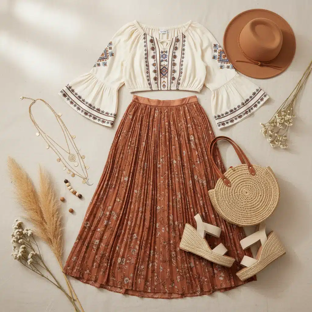 Accesorios y prendas SHEIN estilo bohemio chic para el verano