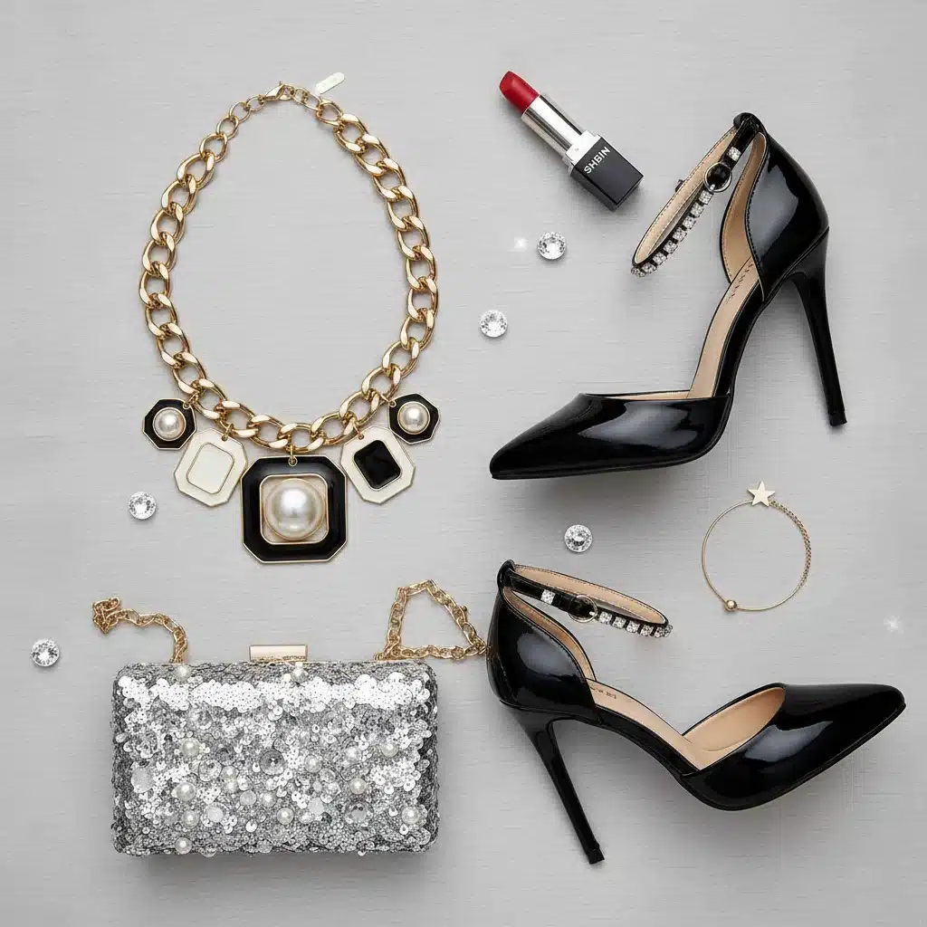 Accesorios SHEIN para transformar atuendos de día a noche