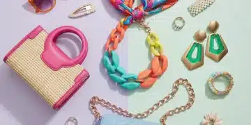 Accesorios SHEIN Primavera 2026: Las 11 Tendencias Imprescindibles Variedad de accesorios SHEIN de moda para la primavera 2026, incluyendo joyas, bolsos y gafas de sol.