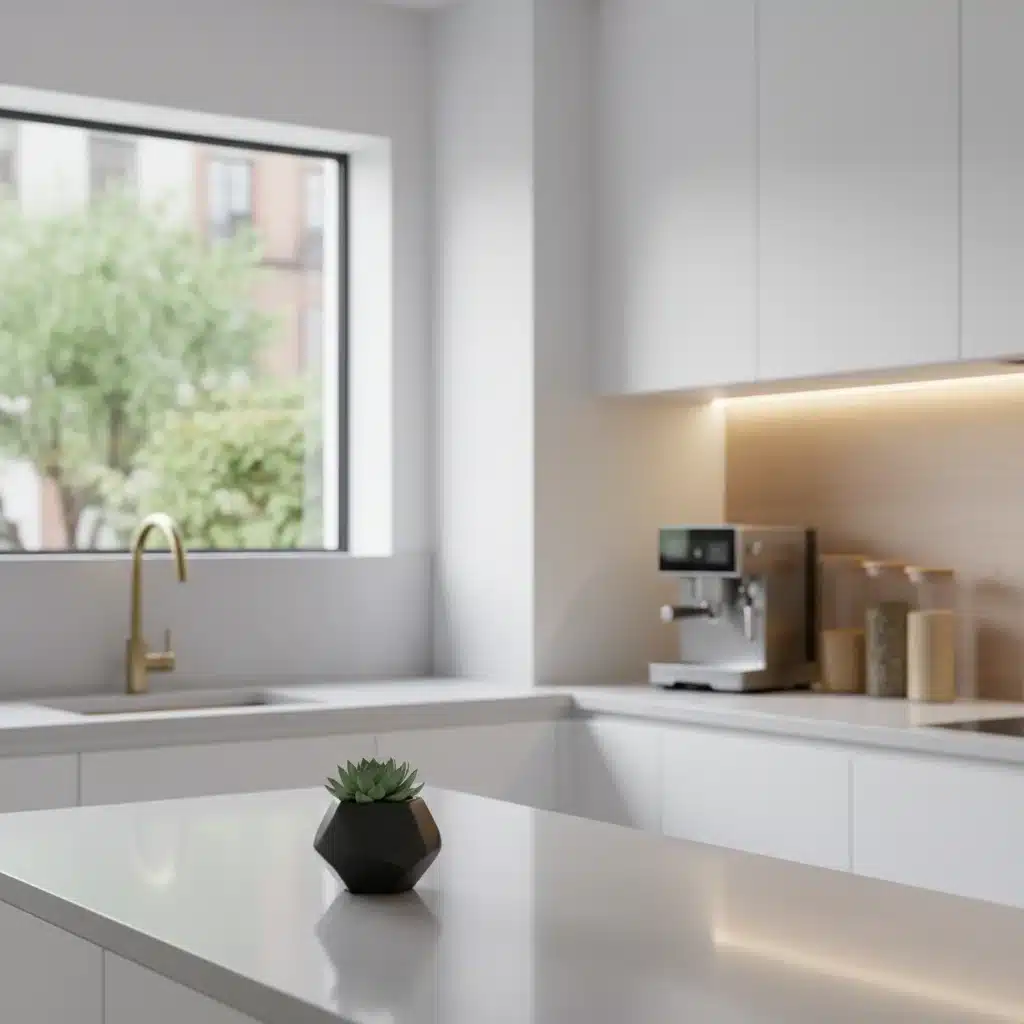 Cocina minimalista con accesorios SHEIN Home