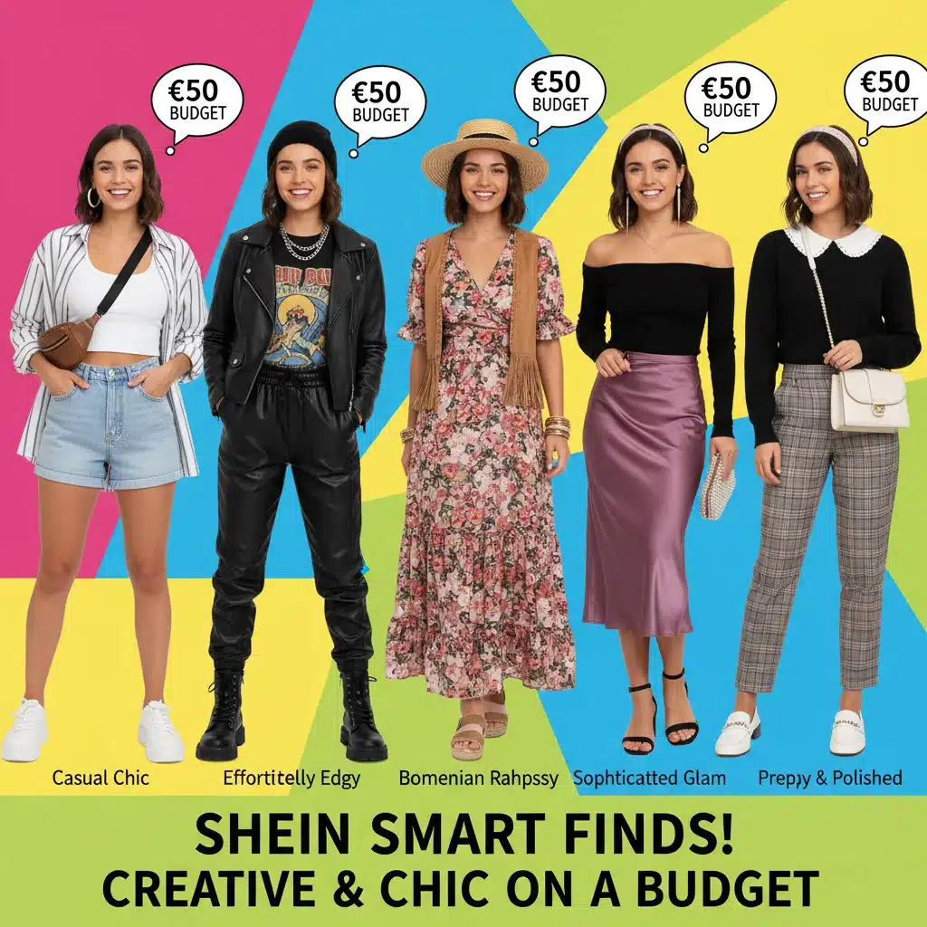 Desafío Shein 2026: 5 Looks de Impacto por Menos de 50€