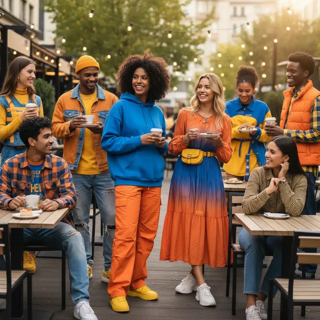 Jóvenes con estilos SHEIN y combinaciones de colores vibrantes para otoño-invierno 2026