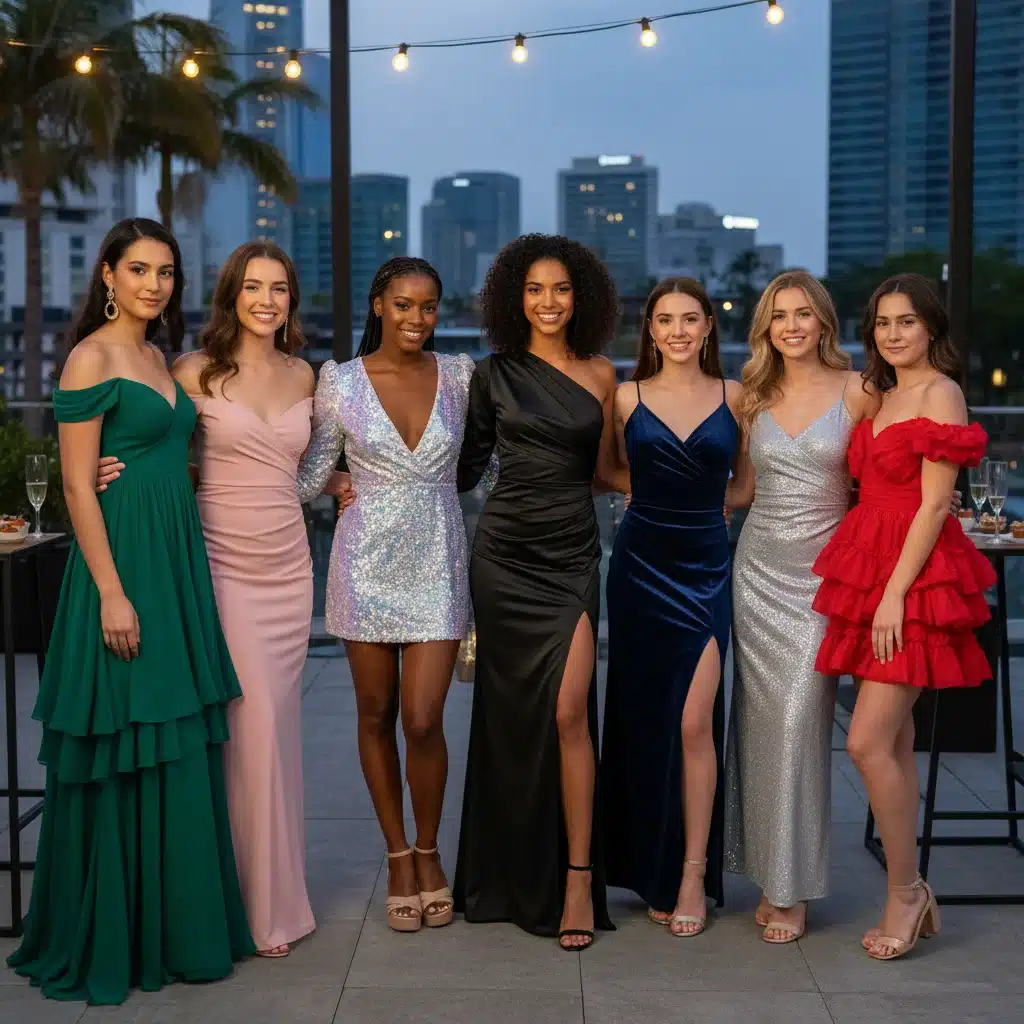 Glamour de Noche 2026: 3 Estilos de Vestidos Shein por Menos de 75€ que te Harán Brillar