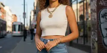 Mujer joven combinando accesorios Shein para un look moderno y económico en 2026