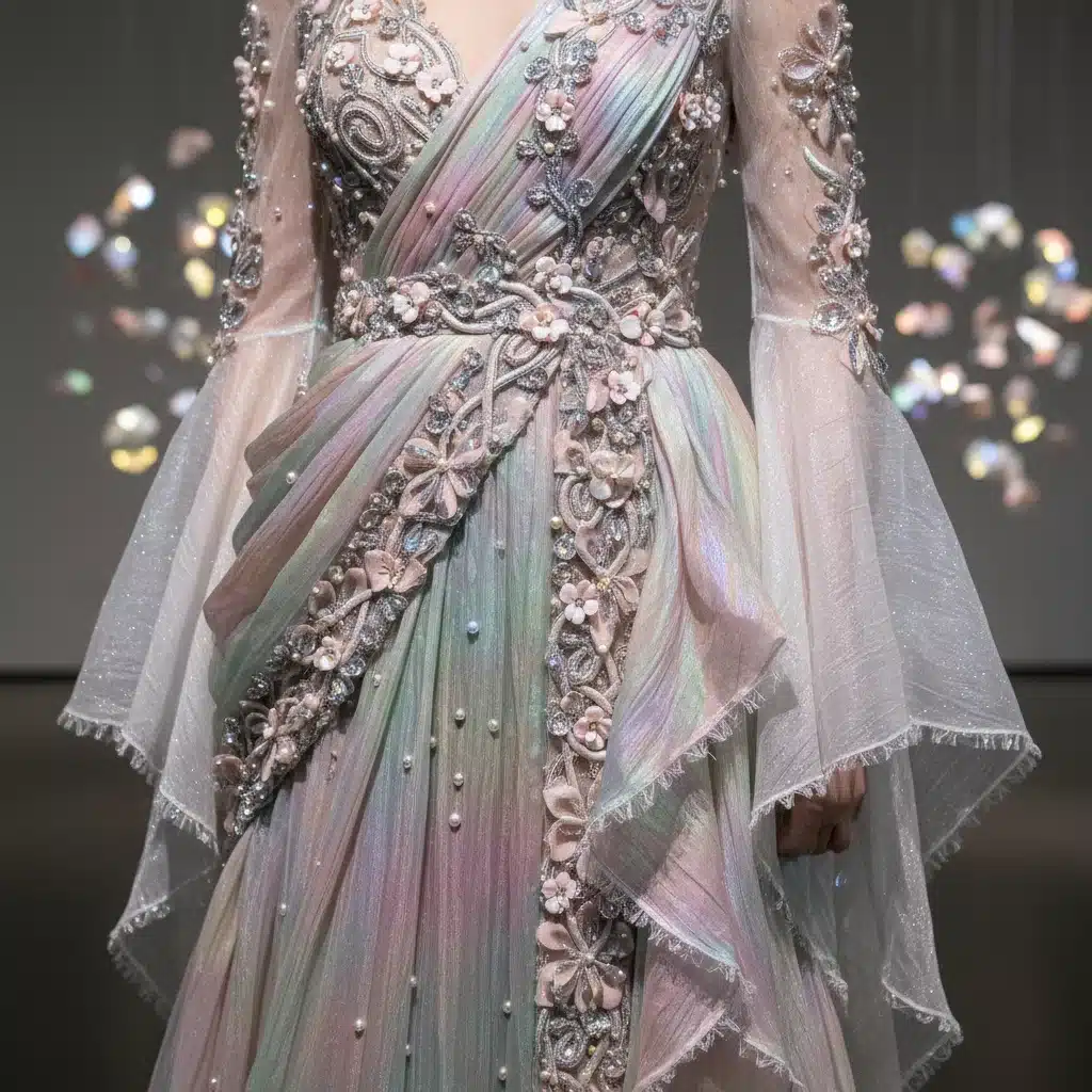 Detalle de una prenda innovadora de la colección Shein X 2026 con texturas únicas