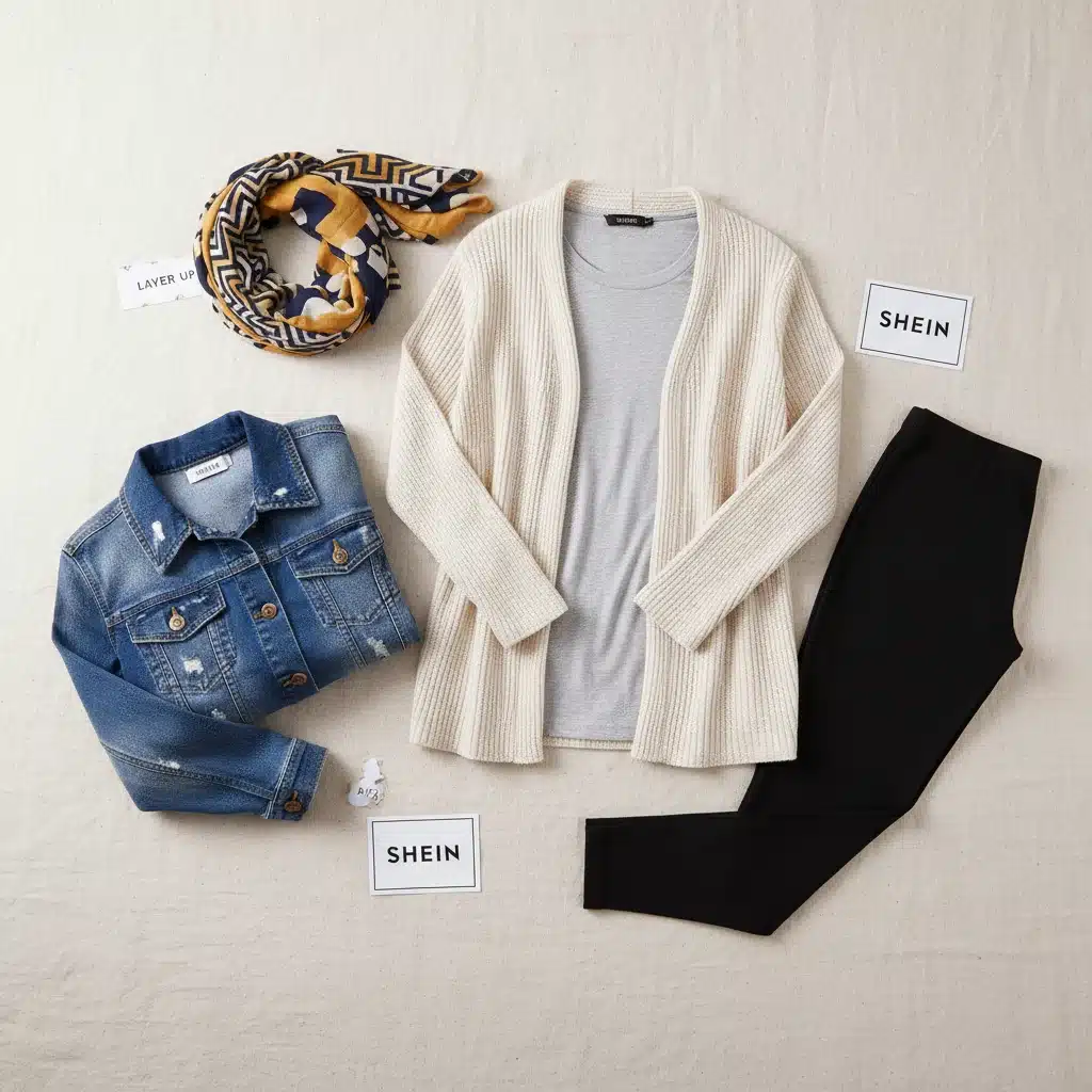 Prendas SHEIN esenciales para looks de capas versátiles