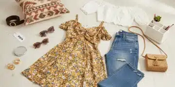 Variedad de productos SHEIN más vendidos en España, incluyendo ropa de moda y artículos para el hogar.