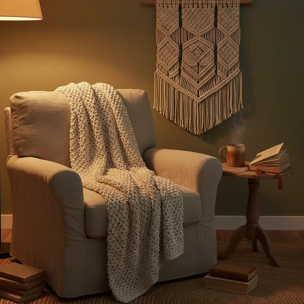 Rincón de lectura acogedor con decoración SHEIN Home