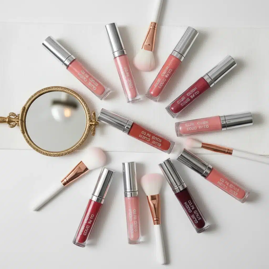 Rubor líquido SHEIN Beauty Glow & Go en varios tonos, mostrando su textura luminosa.