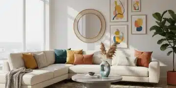 Salón moderno con tendencias SHEIN Home 2026