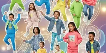 Niños sonrientes vistiendo las últimas tendencias de moda infantil SHEIN Kids 2026